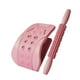 thumbnail image 1 of Dispositivo de descompresión espinal con rodillo de masaje, tabla espinal, rompedor de cuello para mujeres y hombres, sofá cama en casa. Rosa, 1 of 10