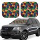 thumbnail image 1 of Balery Colored Guitars Parasol para parabrisas de coche de 2 piezas | Parasol plegable para parabrisas delantero de coche para la mayoría de sedanes-Medium, 1 of 6
