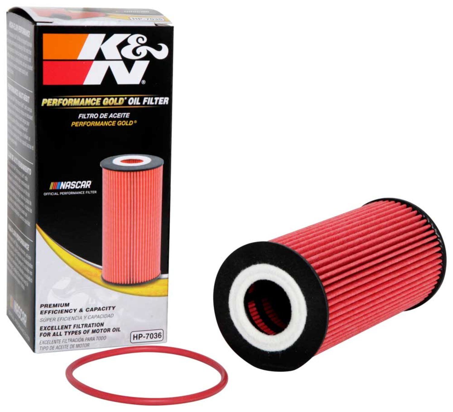 K&N Premium Oil Filter: Designed to Protect your Engine: Fits Select 2009-2016 PORSCHE HP-7036 Boxster, Cayman 