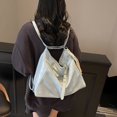 thumbnail image 2 of Bolso de viaje de gran capacidad para mujer, nuevo estilo 2025, bolso de hombro sencillo y versátil de alta gama, bolso de mensajero de clase estudiantil, 2 of 5