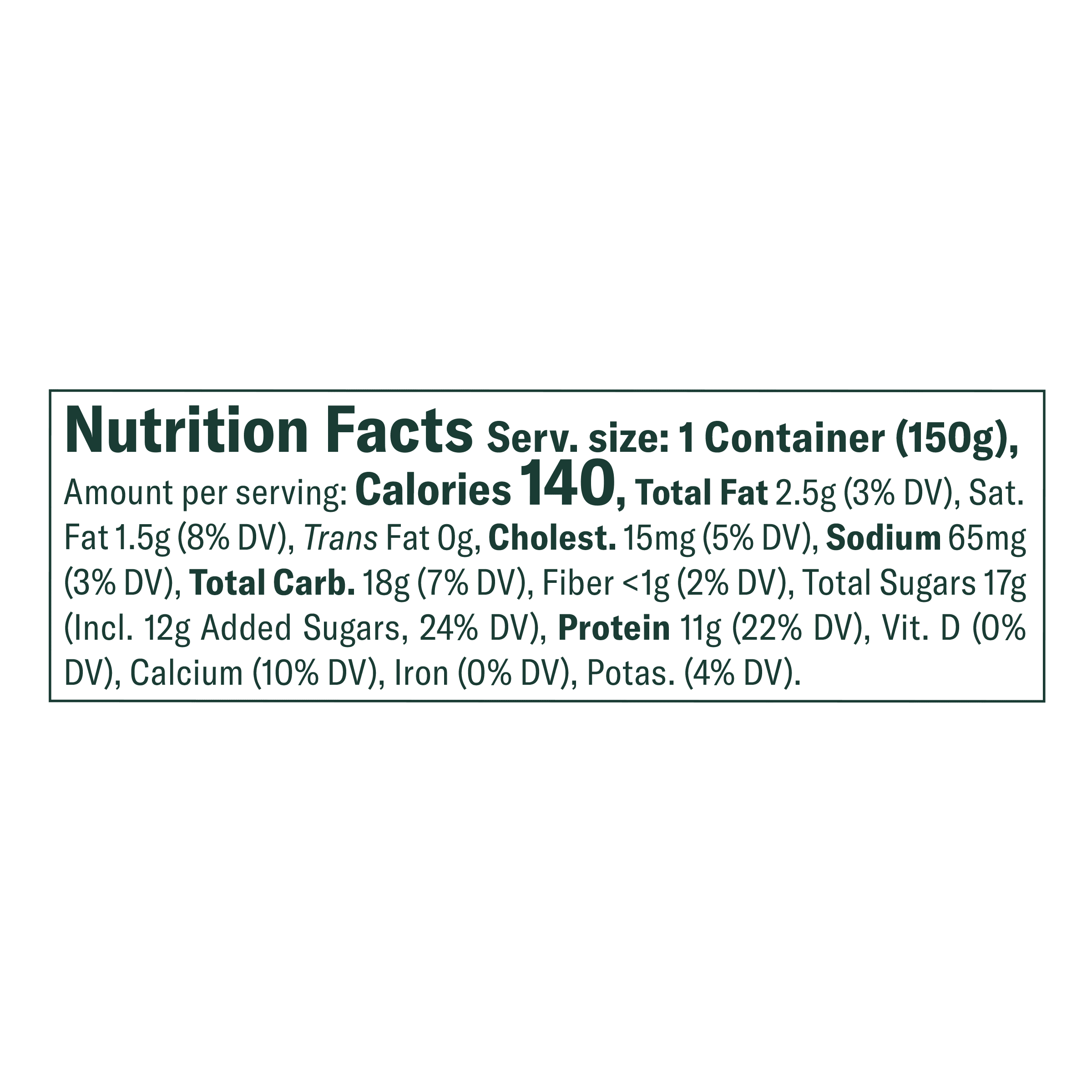 Chobani Low-Fat Greek Yogurt Coffee Blended 5.3 oz Cup