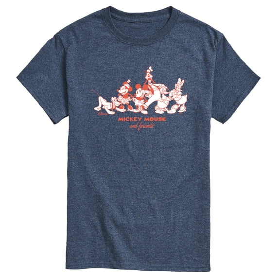Disney - Mickey Friends - Men's Short Sleeve Graphic T-Shirt