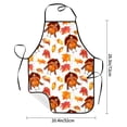 thumbnail image 2 of Pofeuu Thanksgiving Turkey Leaves Print Aprons with Pockets, Cute Aprons for Kitchen, Cooking, Server, Barber, Chef Apron, 2 of 7