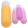 thumbnail image 4 of KALLORY 4Pcs Square Travel Bottles Silicone PP ABS 11.8X1.3X1.3in Compact Reusable for Men Women Business Use Camping, 4 of 8