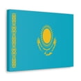 thumbnail image 3 of Kazakhstan Country Flag Canvas Vibrant Wall Art Unframed Home Decor, 3 of 13