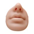 thumbnail image 5 of Bothyi Silicone Nose Lip Model Piercing Practice Skin Mannequin Teaching Tool Fake Nose Deep Skin, 5 of 8