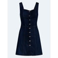 thumbnail image 5 of Kacey Lee Women's Denim Mini Dress, Sizes XS-XXL, 5 of 5
