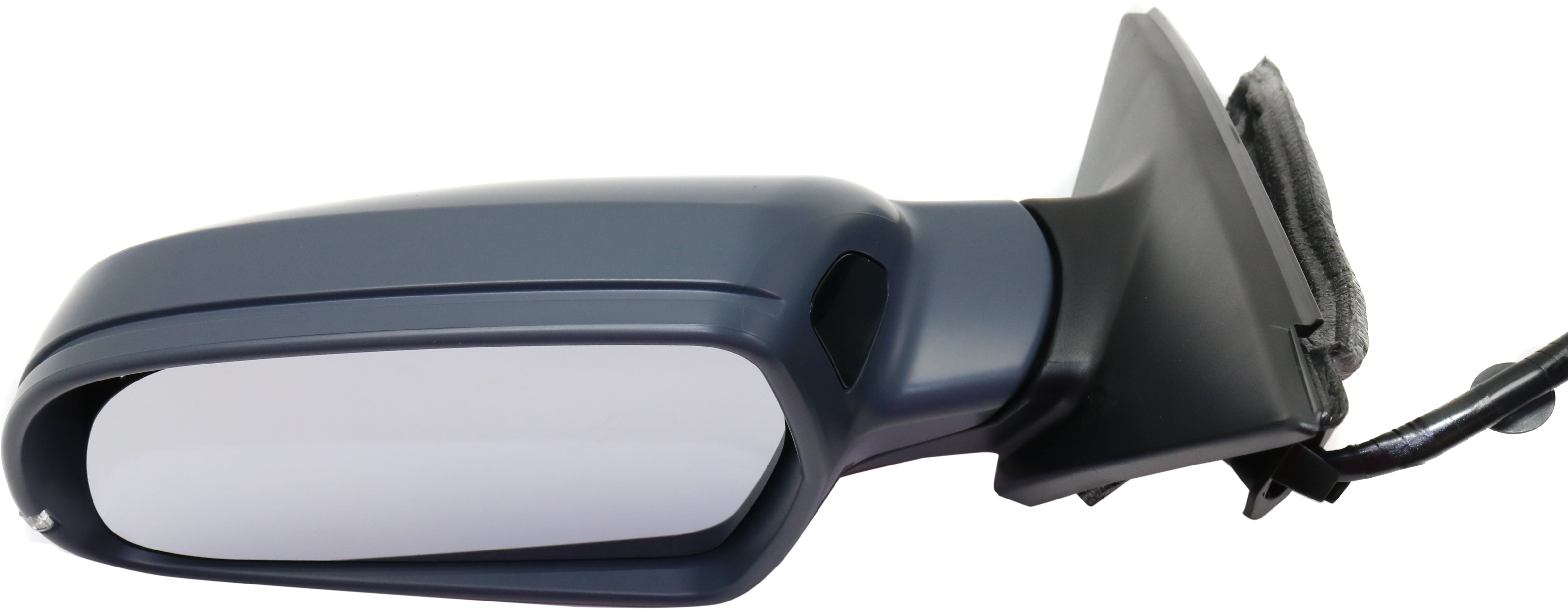 Mirror Compatible With 2012-2016 Audi A4 S4 Left Driver Side Heated w/ Blind Spot Detection in Glass In-housing Signal Light Paintable Kool-Vue