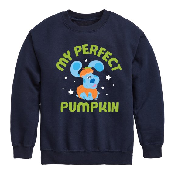 Blue's Clues & You! - Mommy's Perfect Pumpkin - Toddler And Youth Crewneck Fleece Sweatshirt