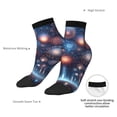 thumbnail image 6 of Naloa Fireworks1 Ankle Socks for Women Non Slip Socks No Show Socks Classic Low Cut Casual Socks Casual Socks, 6 of 7