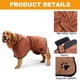 thumbnail image 4 of Toalla de baño para perros, toalla de baño para perros de microfibra súper absorbente y de secado rápido con tapa ajustable, toalla de baño para gatos y perros, 4 of 6