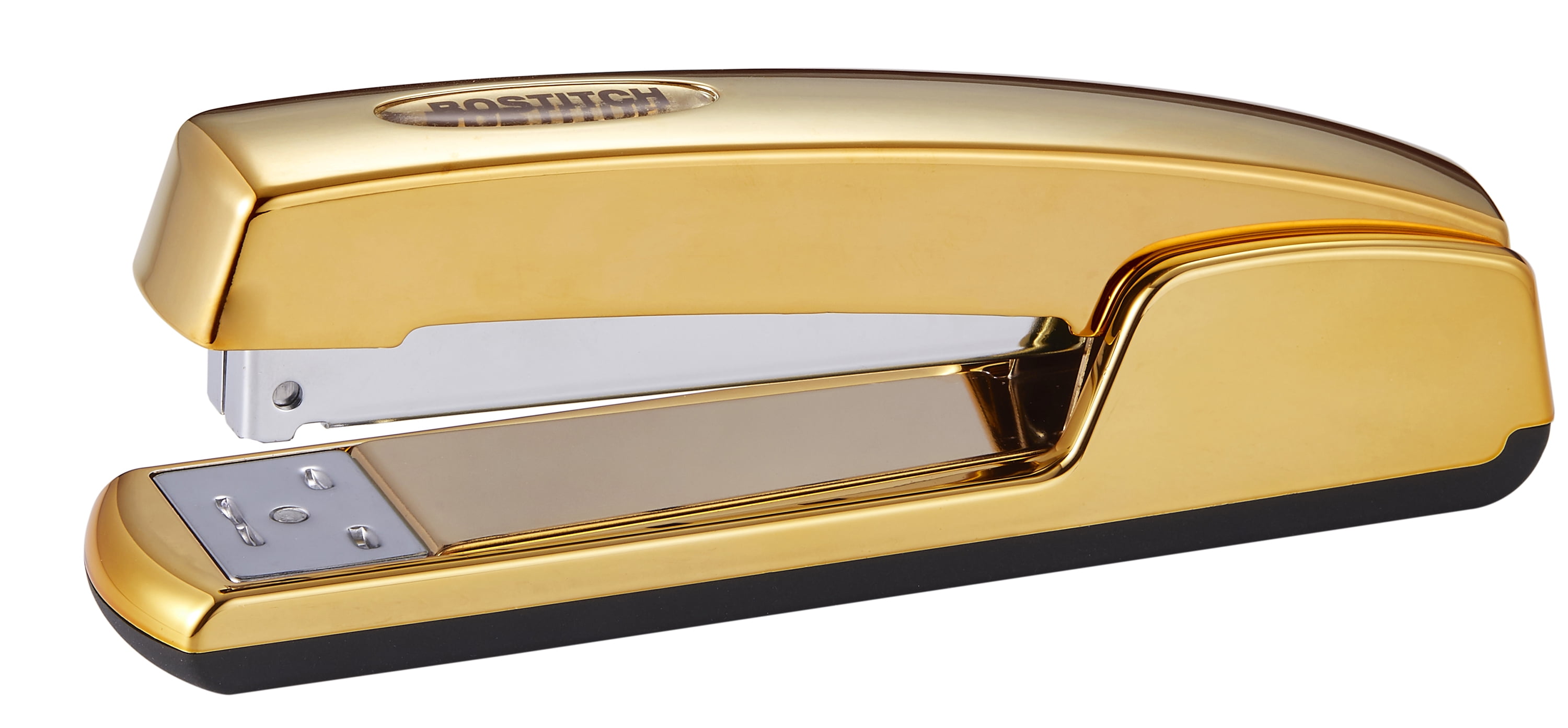 Bostitch Metallic Gold Stapler, All-Metal, 20 Sheets