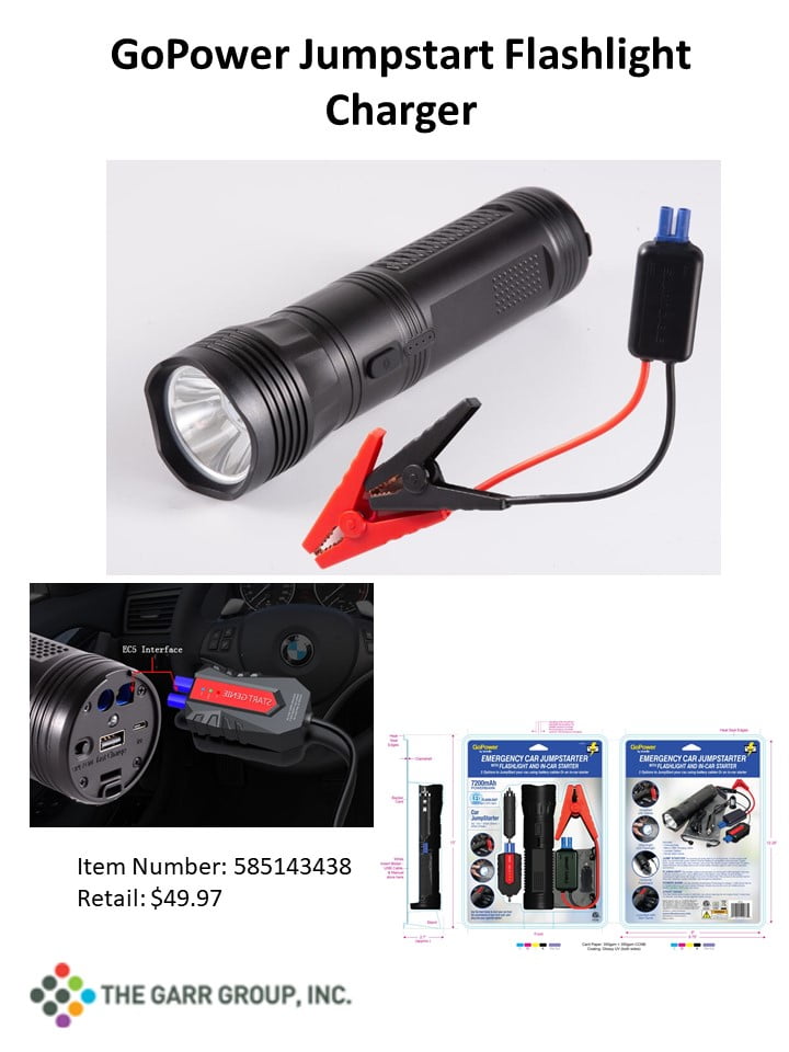 Go Power Flashlight Jump Starter Manual