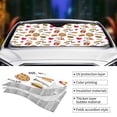 thumbnail image 5 of Disketp Windshield Sun Shade, Car Sun Shade For Front Window Fast Food Sunshades Sun Visor Protector Blocks Uv Rays Foldable, 5 of 9