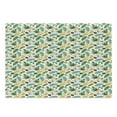 thumbnail image 1 of Banana Leaf Cutting Board, Exotic Nature of Caribbean Islands Pattern with Fresh Coconut Pineapple Fruits, Decorative Tempered Glass Cutting and Serving Board, Large Size, Multicolor, by Ambesonne, 1 of 1