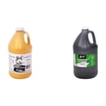thumbnail image 1 of Kit de pintura Casafoyer Versatemp Premium, acrílico metalizado dorado y témpera lavable negra, 1 of 1
