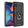 thumbnail image 1 of [PST] Samsung Galaxy A10e Kickstand Rotating Ring Case, Heavy Duty Hybrid Shock Absorption Rugged Hard Phone Case Cover with Ring Stand Fits Magnetic Car Mount, 1 of 4