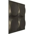 thumbnail image 2 of 19 5/8"W x 19 5/8"H Adonis EnduraWall Decorative 3D Wall Panel, Universal Aged Metallic Weathered Steel (Covers 2.67 Sq. Ft.), 2 of 6