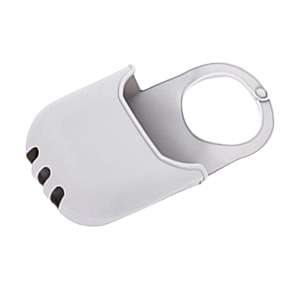 Soporte para teléfono para bolsa de playa, práctico soporte colgante para fregadero Simple para exteriores e interiores Gris