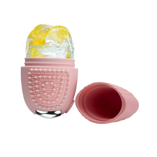 Ice Face Roller Masajeador Cubo de Hielo Rodillo para Cara Ojos y Cuello Acondicionador y Cuidado de la Piel De Puff Bolsas de los Ojos Reducir Migraña Masaje Reutilizable Molde de Hielo de Silicona