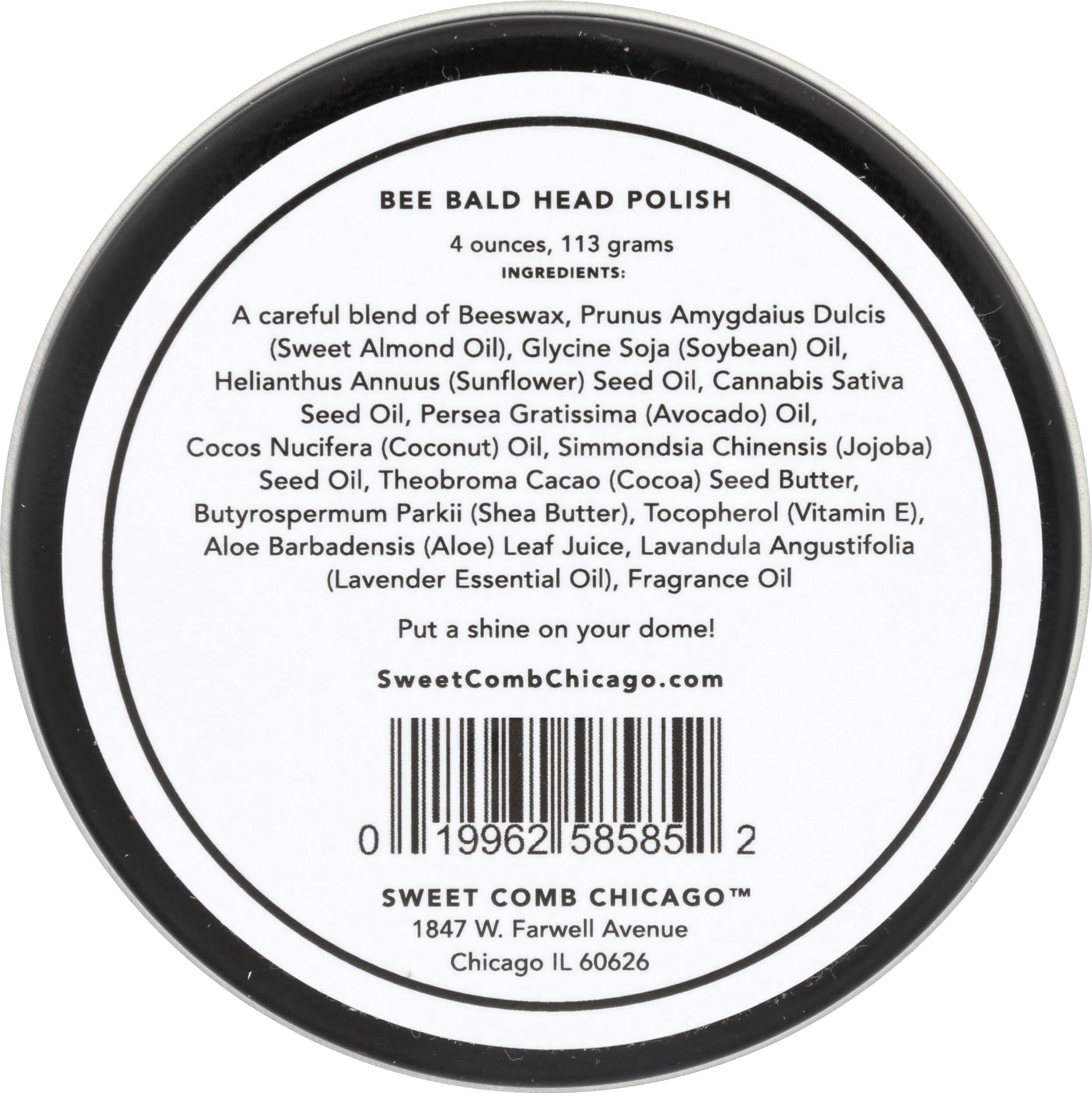 Beeswax Head Polish by Sweet Comb Chicago (4oz )