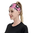 thumbnail image 4 of Wukai Cute Panda Sports sweatband,Men & Women Sweatband Headband for Running, Cross Training, Racquetball, Working Out, 4 of 7