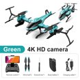 thumbnail image 3 of TureClos 2.4G WiFi Drones para principiantes Retorno de un botón Helicóptero inalámbrico Aplicación de teléfono móvil Juguete de control remoto para niños Adultos Niños Regalos Azul con cámara TureClos JD731879046, 3 of 7