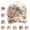 #C, variant on Limited Edition 2026 Garden Morning Baseball Cap, Adjustable Cotton Hummingbird Flowers Baseball Hat, Lightweight Breathable