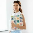 thumbnail image 6 of FORMRS 3 Ring Binder 1.5 inch with Pockets Set of 2 Clip Board 200 Sheets Capacity, Green Floral, 6 of 8