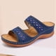 thumbnail image 4 of Zapatillas de mujer cómodas de tacón retro de gran tamaño con suela suave y ligera Wmkox8yii ytu11348, 4 of 4