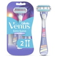 thumbnail image 1 of Rastrillo para Mujer Gillette Venus Extra Suave Miami con 3 Hojas para Depilar 2 pzas, 1 of 5