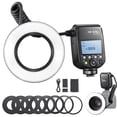 thumbnail image 1 of Macro Ring Flash GODOX MF-R76S TTL/M para Sony 76Ws 5900K, 1 of 8