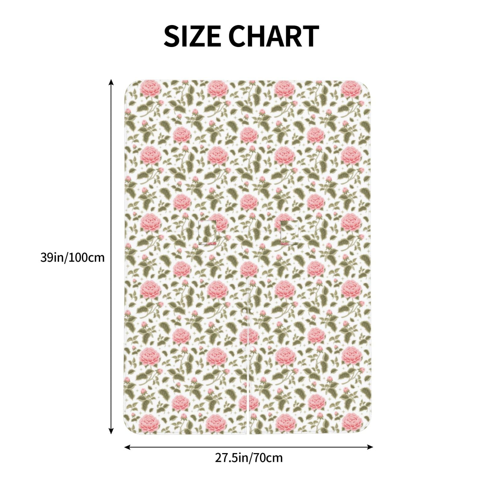 Naloa Rose Flowers Baby Car Seat Cover, Breathable Baby Carrier Cover, Multiuse Baby Carrier Cover & Nursing Breastfeeding Cover