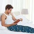 thumbnail image 4 of Cauagu Various Lights Mens Pajama Pants Sleep & Lounge Pants,PJ Bottoms with Pockets-XX-Large, 4 of 7