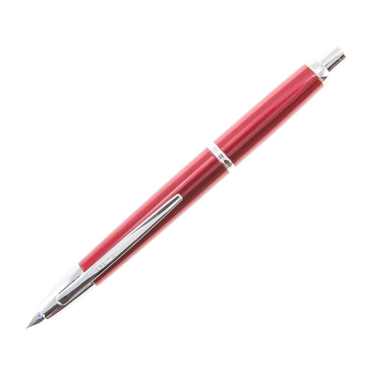 Pilot Vanishing Point Decimo Retractable Fountain Pen, Burgundy, Medium (65342)