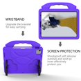 thumbnail image 2 of Dteck Kids Friendly Case for iPad Pro 11” 3rd Gen 2021/ iPad Pro 11” 2nd Gen 2020/2018,Shockproof Protective Case EVA Cover with Handle Stand Compatible with iPad Air 4th Gen 10.9 inch,Purple, 2 of 6