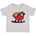 thumbnail image 3 of Inktastic Beagle Heartfelt Duo Boys or Girls Toddler T-Shirt, 3 of 5