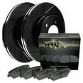 thumbnail image 1 of Hart Brakes Front Brakes and Rotors Kit |Front Brake Pads| Brake Rotors and Pads| Ceramic Brake Pads and Rotors |fits 1988-1991 Mazda 929, 1 of 7