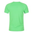 thumbnail image 4 of CCRFTGI Shirts for Teens Athletic Quick Dry Tshirt Crew Neck Green T Shirts 2025 Summer Plain Short Sleeve Shirt,Green 3-4 Years, 4 of 4