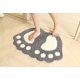 thumbnail image 2 of Alfombra antideslizante para baño, inodoro, lindos pies grandes, alfombras de baño, alfombra lanuda, felpudo absorbente, alfombra para el suelo, sala de estar, sofá, cojín, alfombra para pie, 2 of 5
