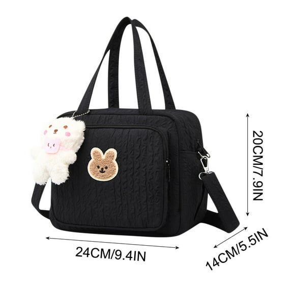 Zenithome Home Handbag Portable Outdoor One Shoulder Crossbody Bag for Travel Storage Trunks & Bag