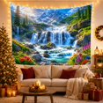 thumbnail image 3 of Mountain Multi Tiered With Waterfall As, Mystical Fantasy for Space Lovers, Galaxy Room Decor, Mother's Day Gift, Tapestry Wall Hanging for Bedroom and Living Room, 3 of 7