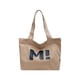 thumbnail image 2 of Bolso grande de lona para mujer | Bolsa de compras reutilizable de 37 x 33 cm con cierre magnético y bolsillos interiores | Bolso de hombro resistente para el trabajo, la playa, viajes, la escuela y, 2 of 6