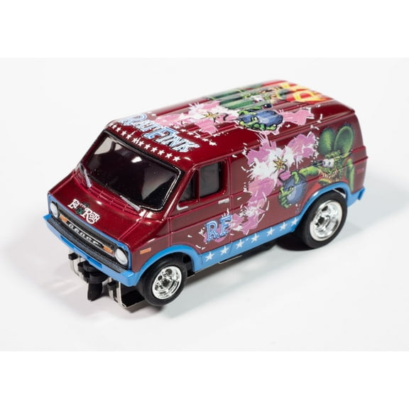 Auto World Rat Fink ’73 Dodge Cherry Bomb Slot Car – Limited Edition