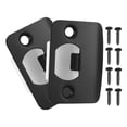 thumbnail image 6 of Clispeed 2Pcs Stainless Steel Door Lock Plate for Home with Wide Compatibility and Black Color, 6 of 8