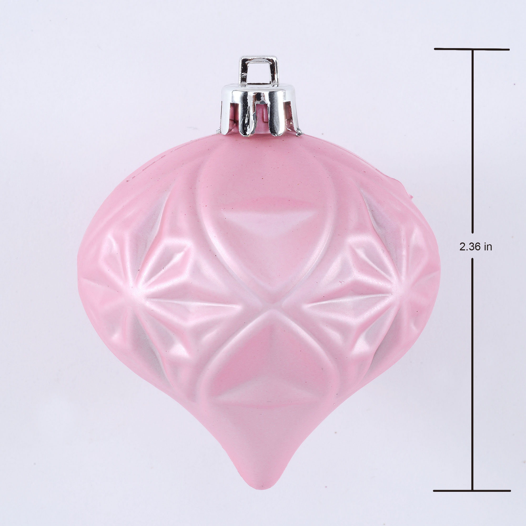 Holiday Time 26 Count Shatterproof Ornaments- Pink