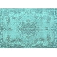 thumbnail image 1 of Ahgly Company Indoor Rectangle Persian Light Blue Traditional Area Rugs, 3' x 5', 1 of 4