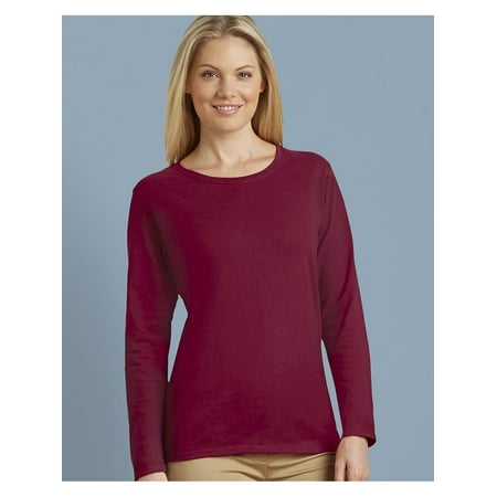 - Gildan T-Shirts - Long Sleeve Heavy Cotton Women's Long Sleeve T-Shirt