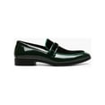 thumbnail image 2 of Stacy Adams Spratley Moc Toe Saddle Slip On Dress Shoes Green 25686-300, 2 of 7