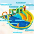 thumbnail image 4 of Ktaxon 9-in-1 Inflatable Water Slide Bounce House with Blower, 250" x 158" x 91", Dual Slides Water Park w/ Bounce Area & Splash Pool, Kids Backyard, 4 of 13